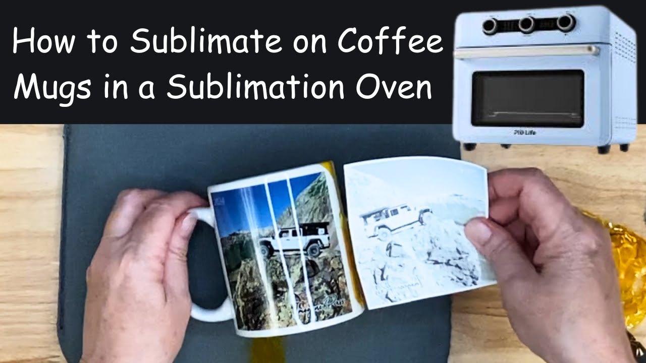 Sublimating Coffee Mugs in a Sublimation Oven