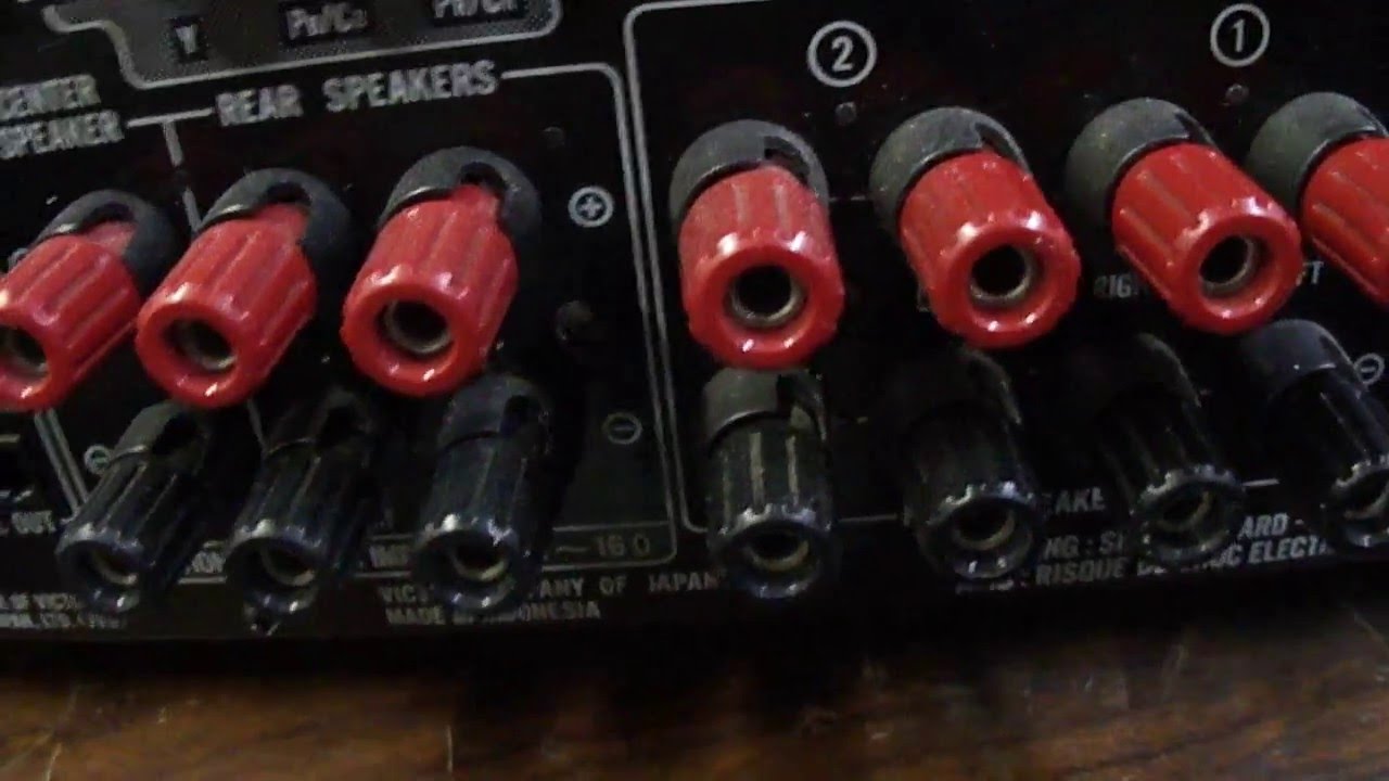 O Rei do Som - Receiver JVC RX-8010VBK