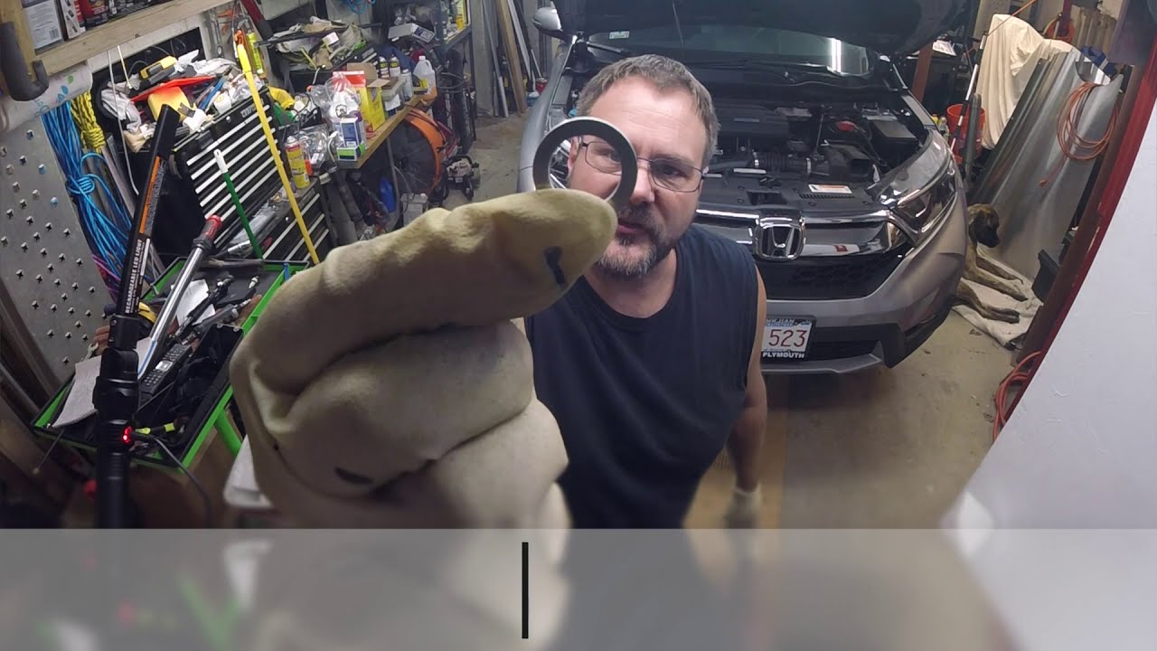 2017 Honda CR-V B16  Rear Diff, Oil Change and Tire Rotation Service +