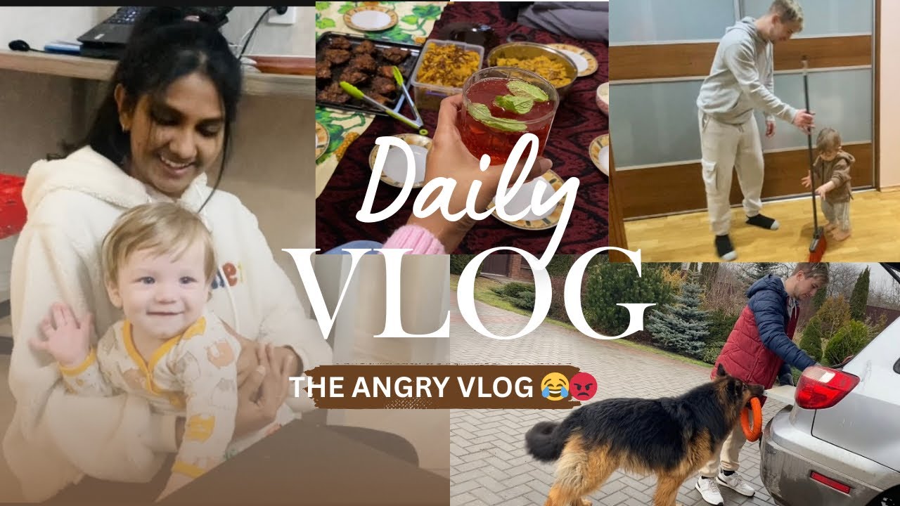 මාර්ක් බබායි රූත් එක්කයි ගෙවුන ලස්සන දවස්🍃🐾| Anthon goes mad😡|Iftar celebration♥️#sinhala #couple