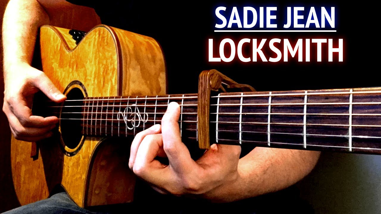 Sadie Jean - Locksmith | Acoustic Fingerstyle Guitar Cover