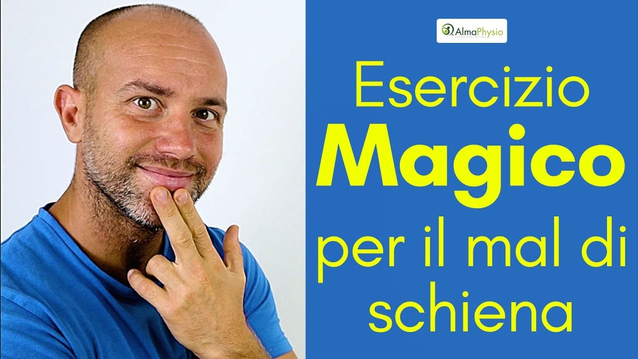 L'esercizio magico per il mal di schiena