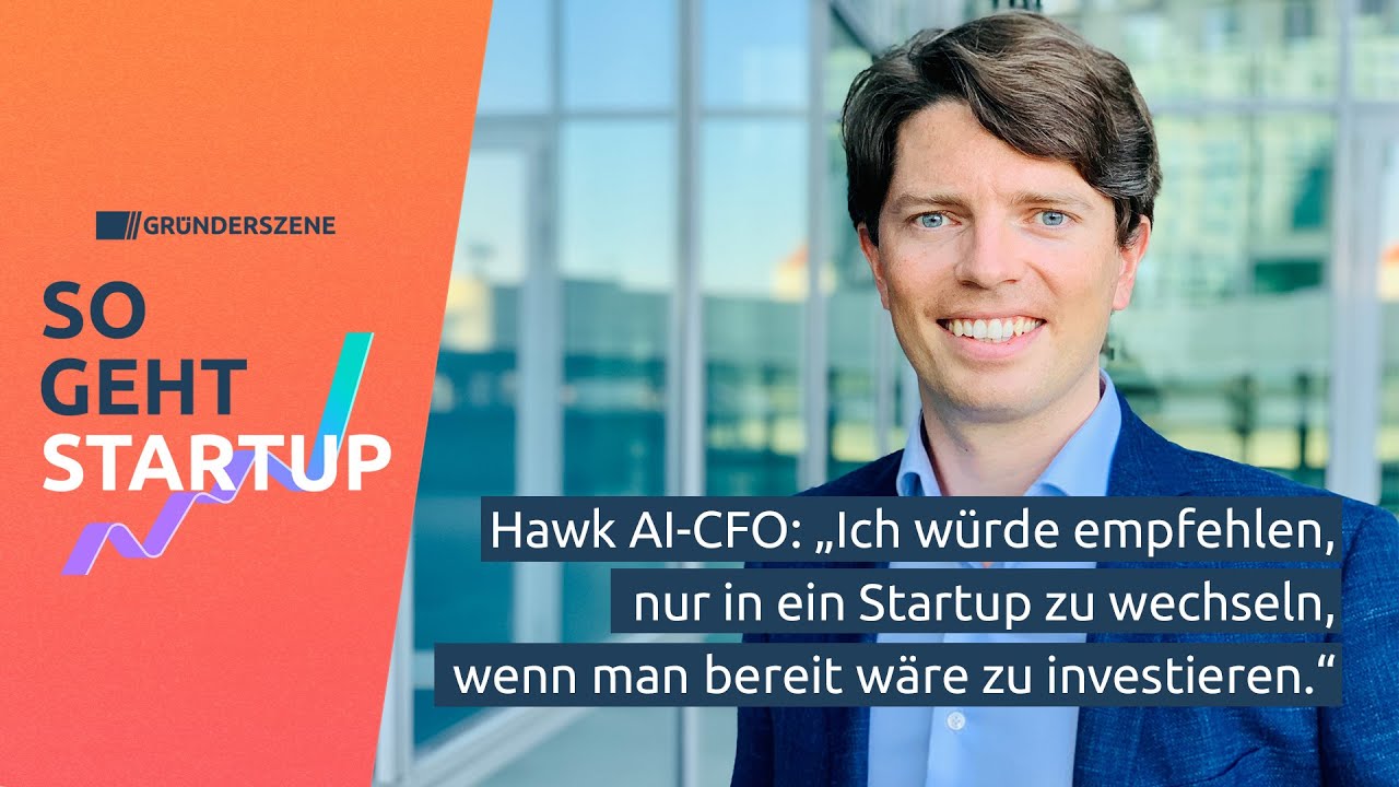 Vom großen N26 zum kleineren Fintech Hawk AI: Georg Hauer | So geht Startup