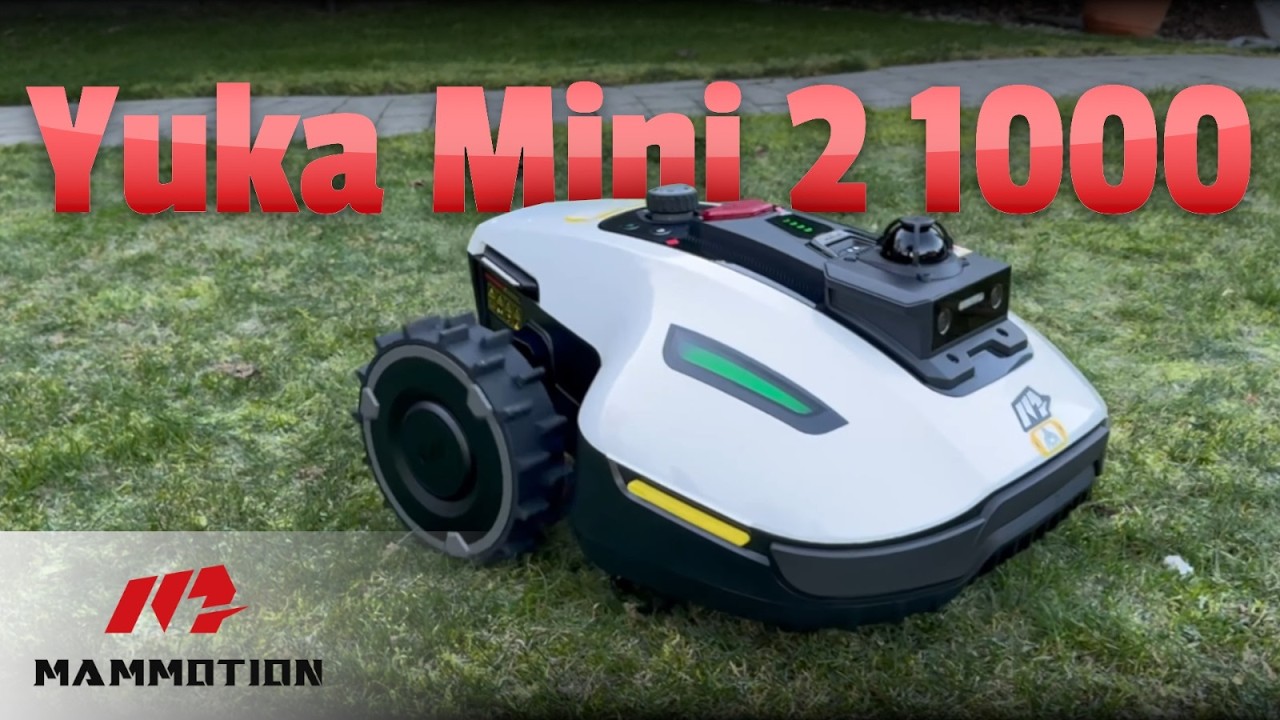 💥Mammotion Yuka Mini 2 1000 im TEST und meine Erfahrungen mit dem NEUEN Mähroboter