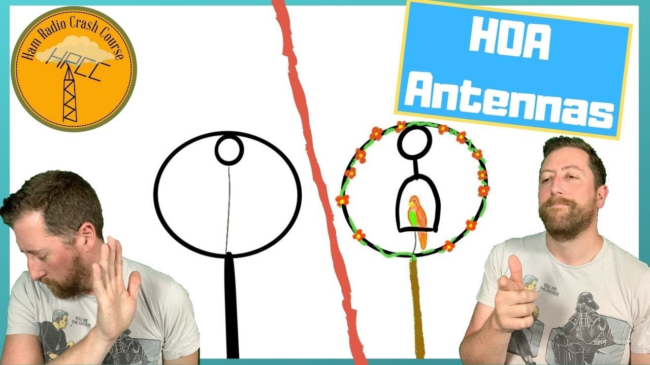 HOA Friendly Ham Radio Antennas (Stealthy and Camouflaged)