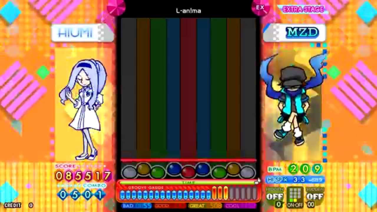 [pop'n music] L-an!ma EX mirror