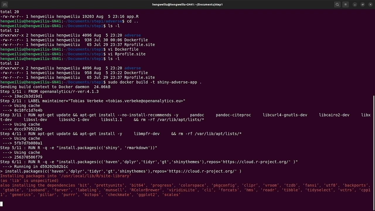How to deploy Shinyproxy and shiny app to AWS EC2