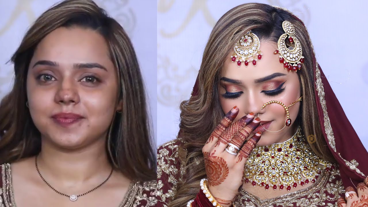 Bride Look | MAKEUP TUTORIAL 4 BEGINNERS | @pkmakeupstudio