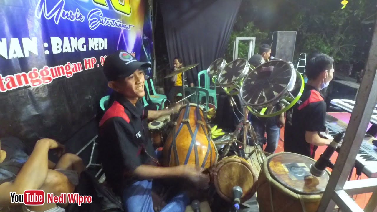 MAS KULA MELU - INSTRUMEN COVER KENDANG ITEY RAMPAK (WIPRO MUSIC) Action Cam.
