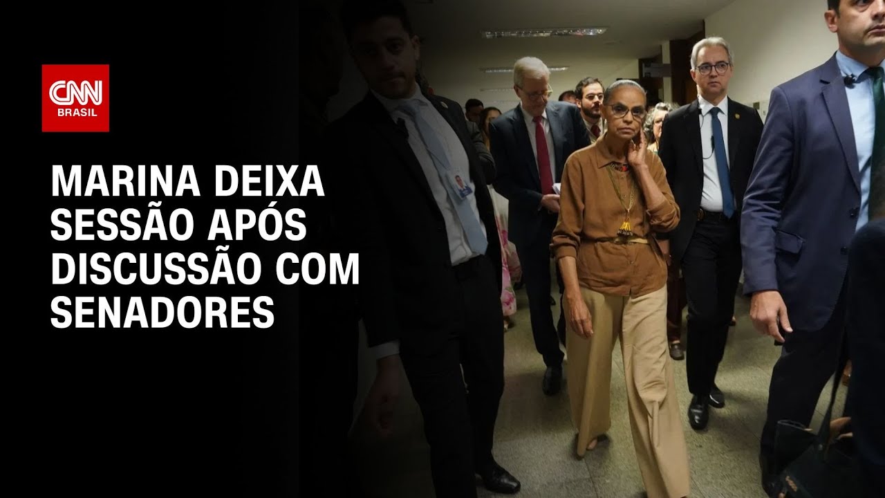 Marina deixa sessão após discussão com senadores | BASTIDORES CNN