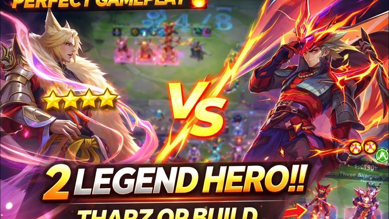 💥 Tharz 2 Legend Rank OP Hero Gameplay | Magic Chess Go Go #magicchessgogo 