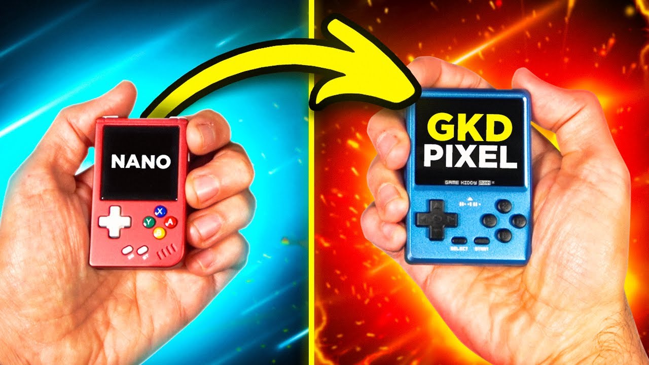 GKD PIXEL la MEJOR MINICONSOLA de METAL ¿ es MEJOR que Miyoo Mini ?