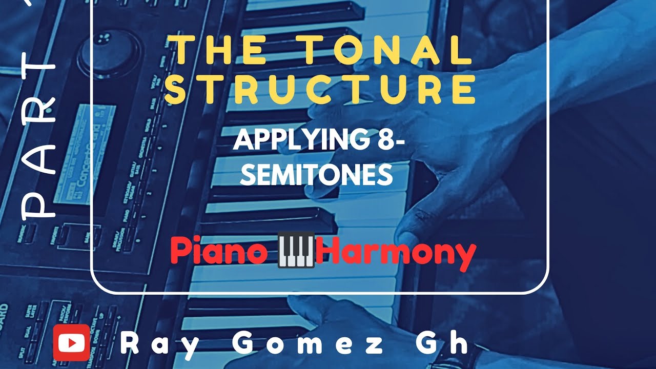 HOW TO APPLY 8-SEMITONES TO FORM CHORD MOVEMENTS AND HARMONY -Ray Gomez Gh🎹🎧🔱