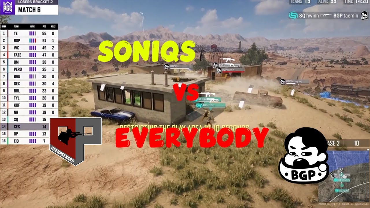 PGC 2022 : soniqs vs baegopa vs overpeekers