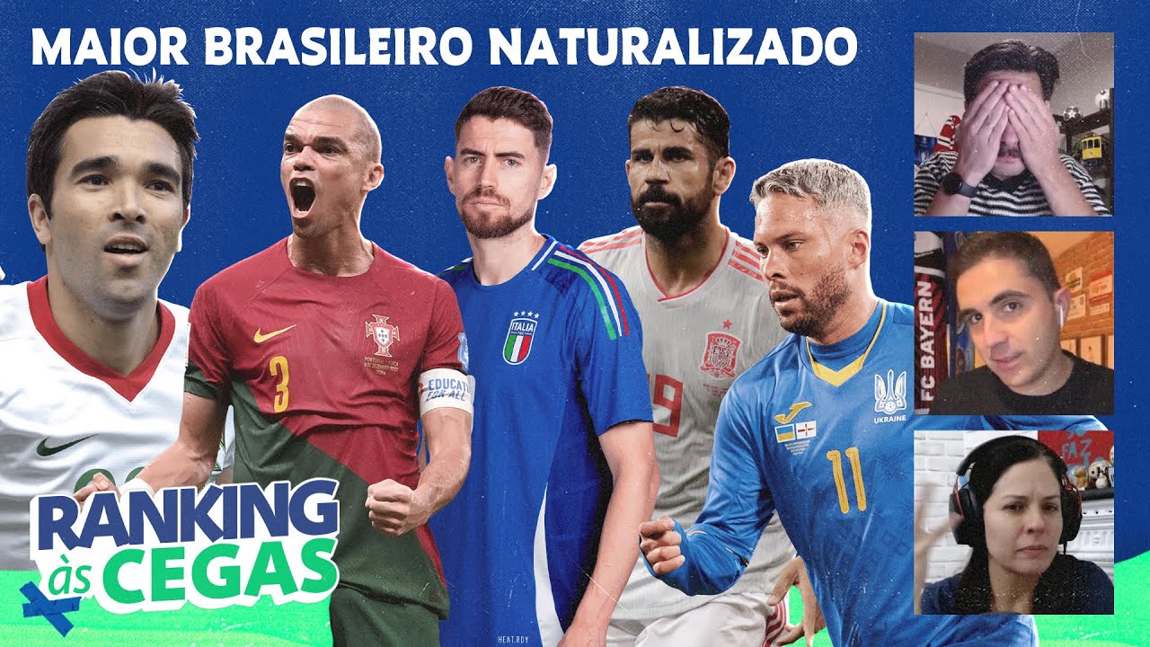 DIEGO COSTA, DECO, PEPE...QUAIS OS MAIORES BRASILEIROS QUE SE NATURALIZARAM?