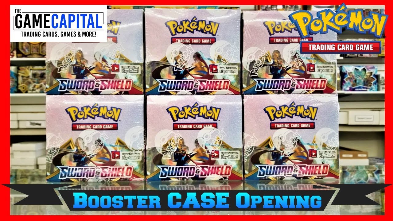 SWORD & SHIELD Booster Box CASE Opening of Pokemon Cards
