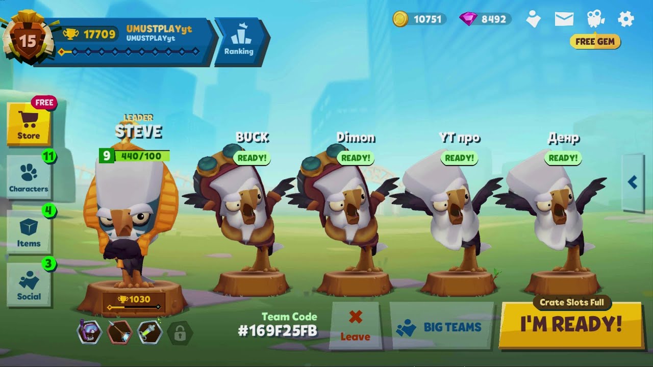 Зуба АРМИЯ ОРЛОВ Zooba: Битва Животных игра