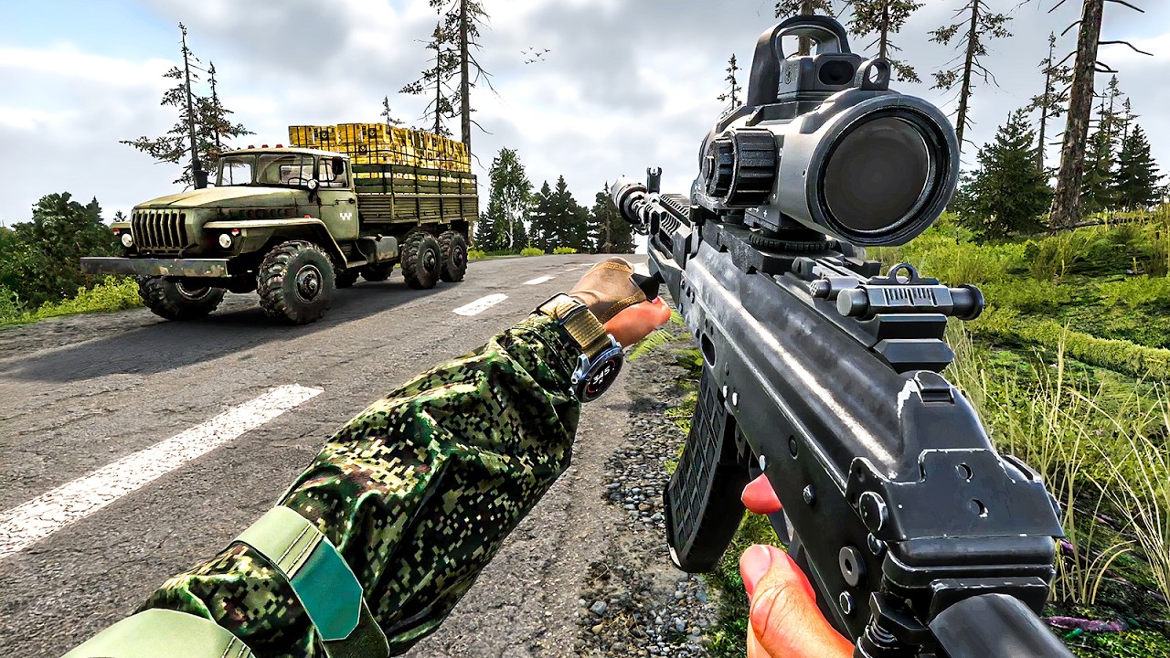 Supplying the Front Lines in ARMA Reforger!
