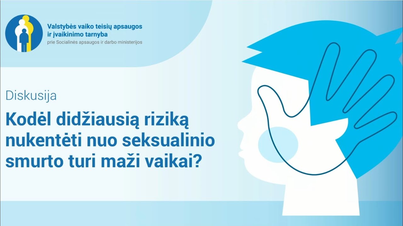 Kodėl didelę riziką nukentėti nuo seksualinio smurto turi maži vaikai?