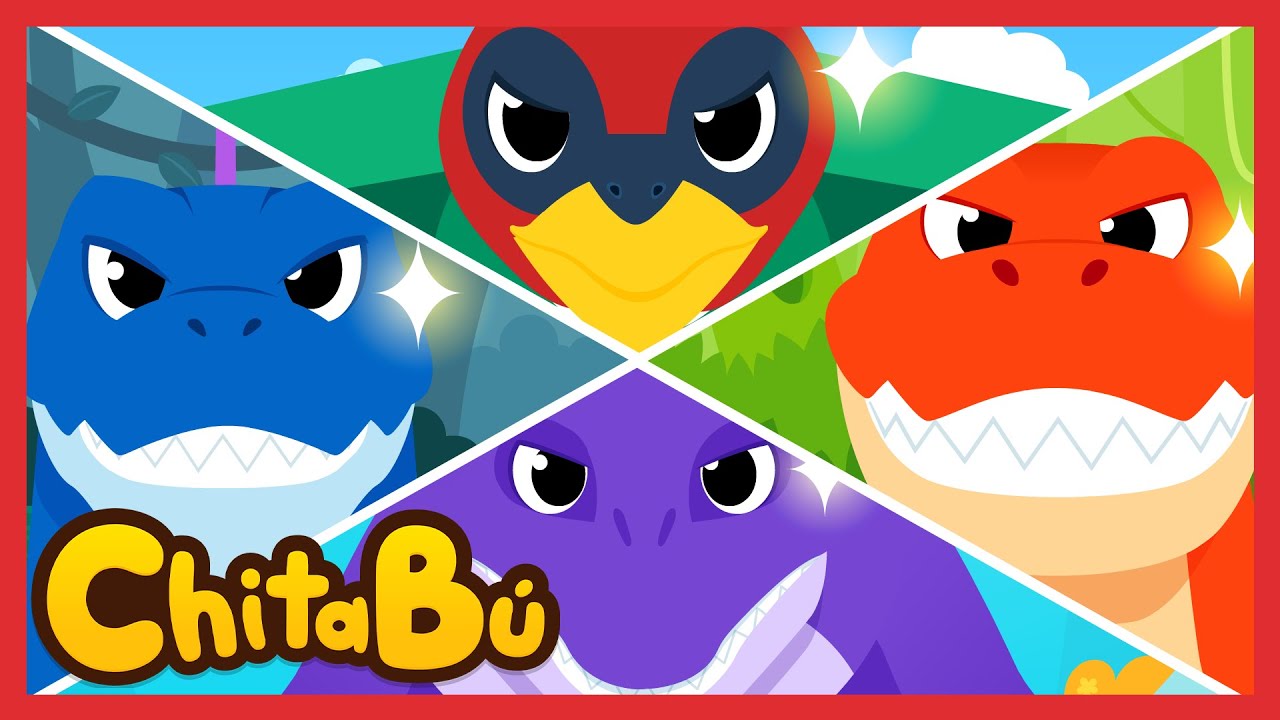 [NUEVA CANCIÓN 🥳] Los más Fuertes Dinosaurios | Canciones Infantiles |  #ChitaBú