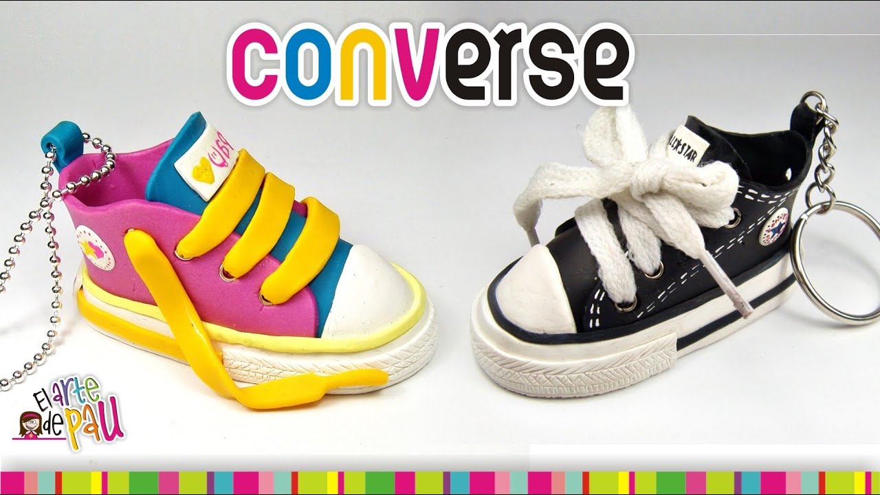 Converse Shoe Polymer Clay / Tenis Converse de Arcilla Polimérica