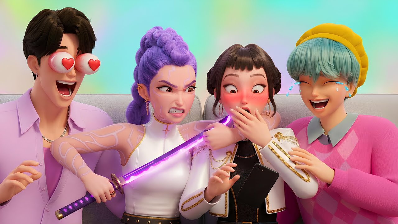 TOP 11 FUNNY REACTIONS🤣🤣🤣With SAJA Boys x HUNTRIX | Rumi x Jinu | Baby Saja x Zoey