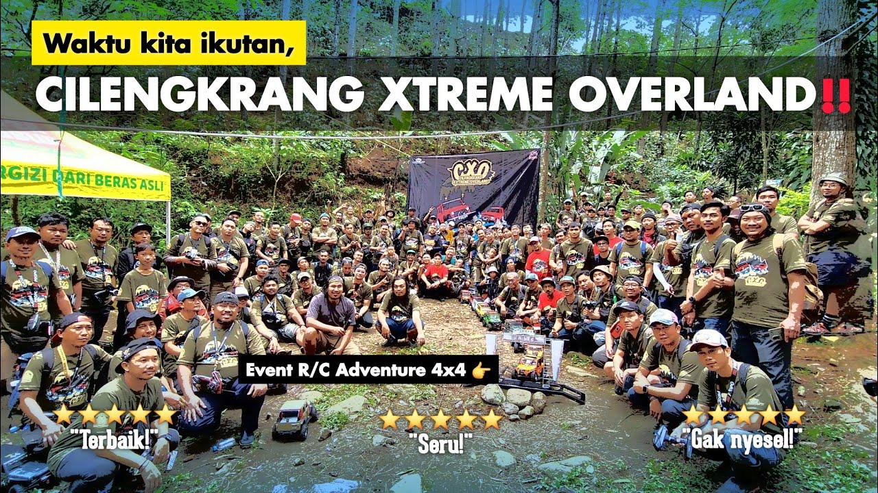 CXO CILENGKRANG EXTREME OVERLAND 2024 !! #rcadventure #rcoffroad #rccar
