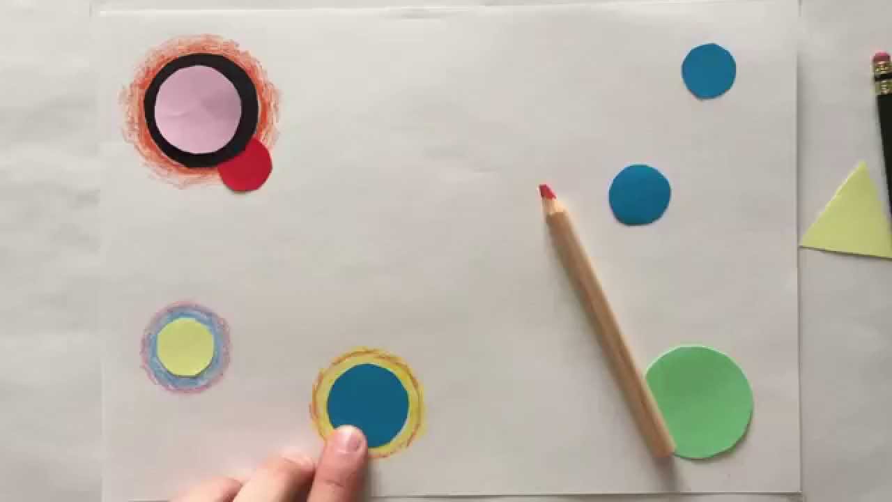 Actividad con planos y lineas. Kandinsky. 1 ESO