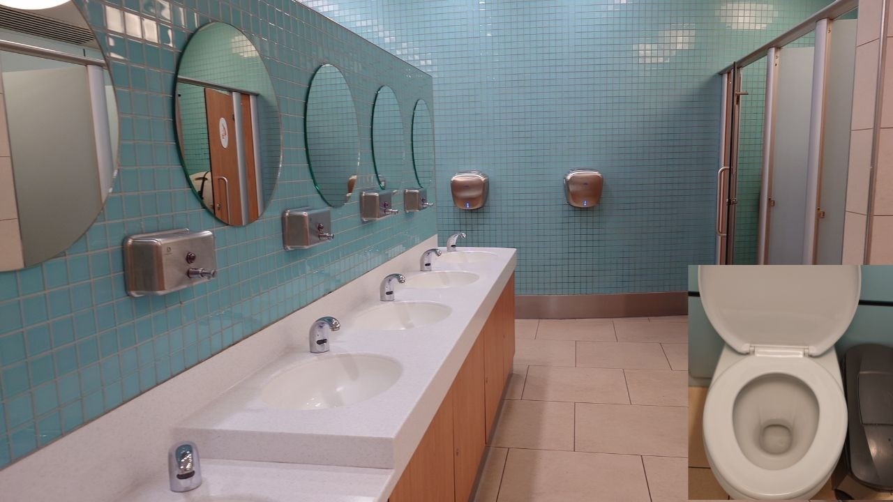 Shopping centre toilets and they ae very clean | Eldon Square Toilets in Newcastle | February 2026