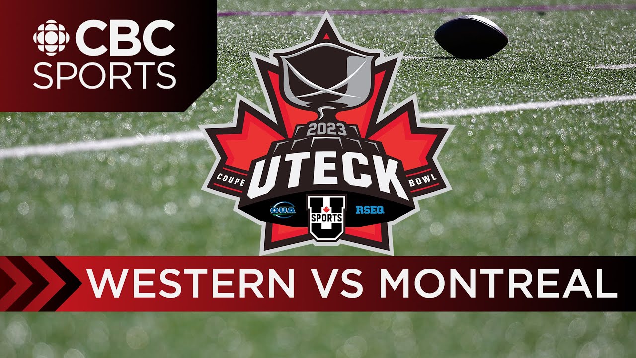 U SPORTS Uteck Bowl: Western Mustangs vs Montréal Carabins | CBC Sports
