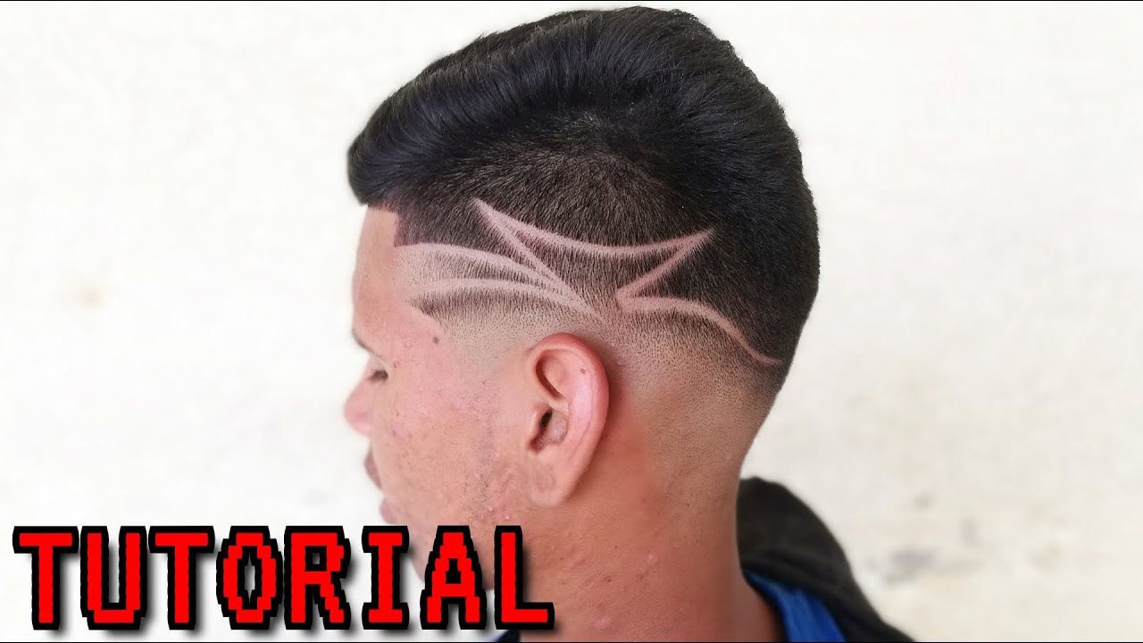 Como hacer un dise&ntilde;o de rayas | corte de pelo con rayas.