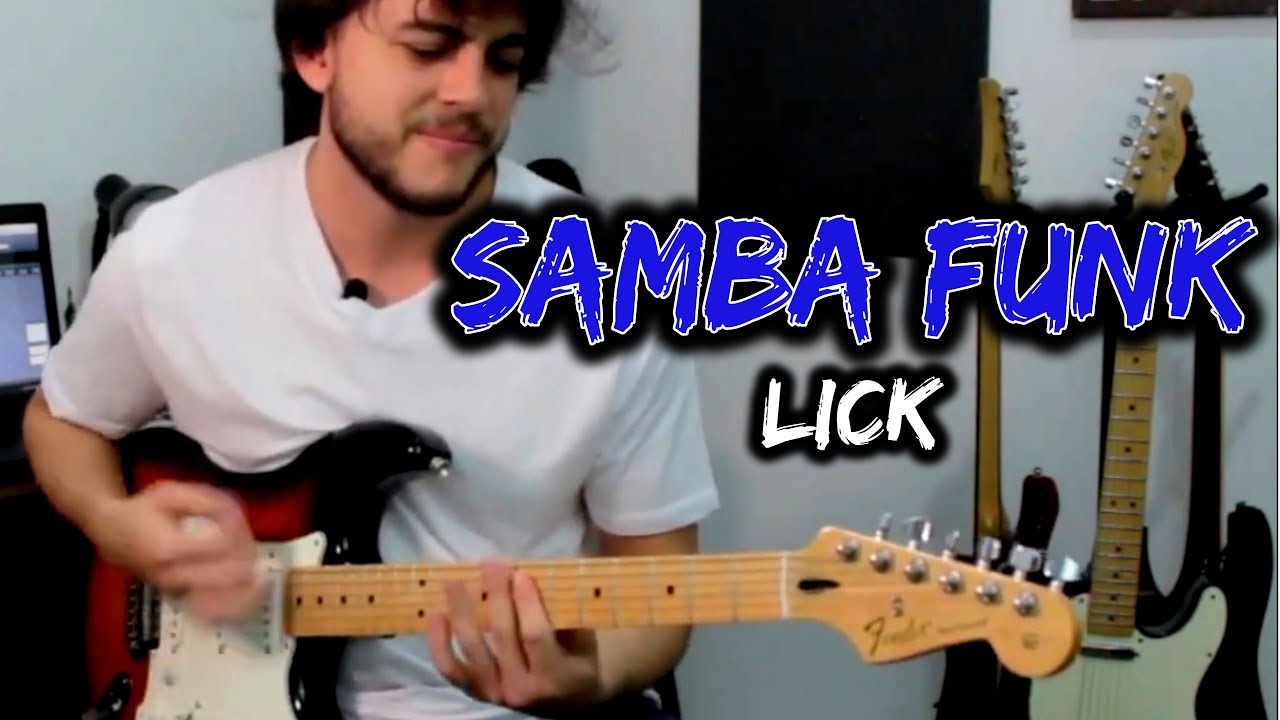 Júnior Souza | Samba Funk Lick (Guitar Lesson)