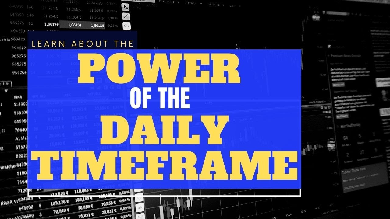 What I Learned From Mastering Trading The Daily Time Frame