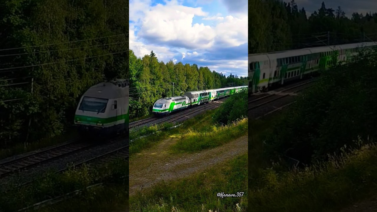 #train #video / #railroad #work #finland 🛤️ trevlig resa 🌞 🎶 🦋
