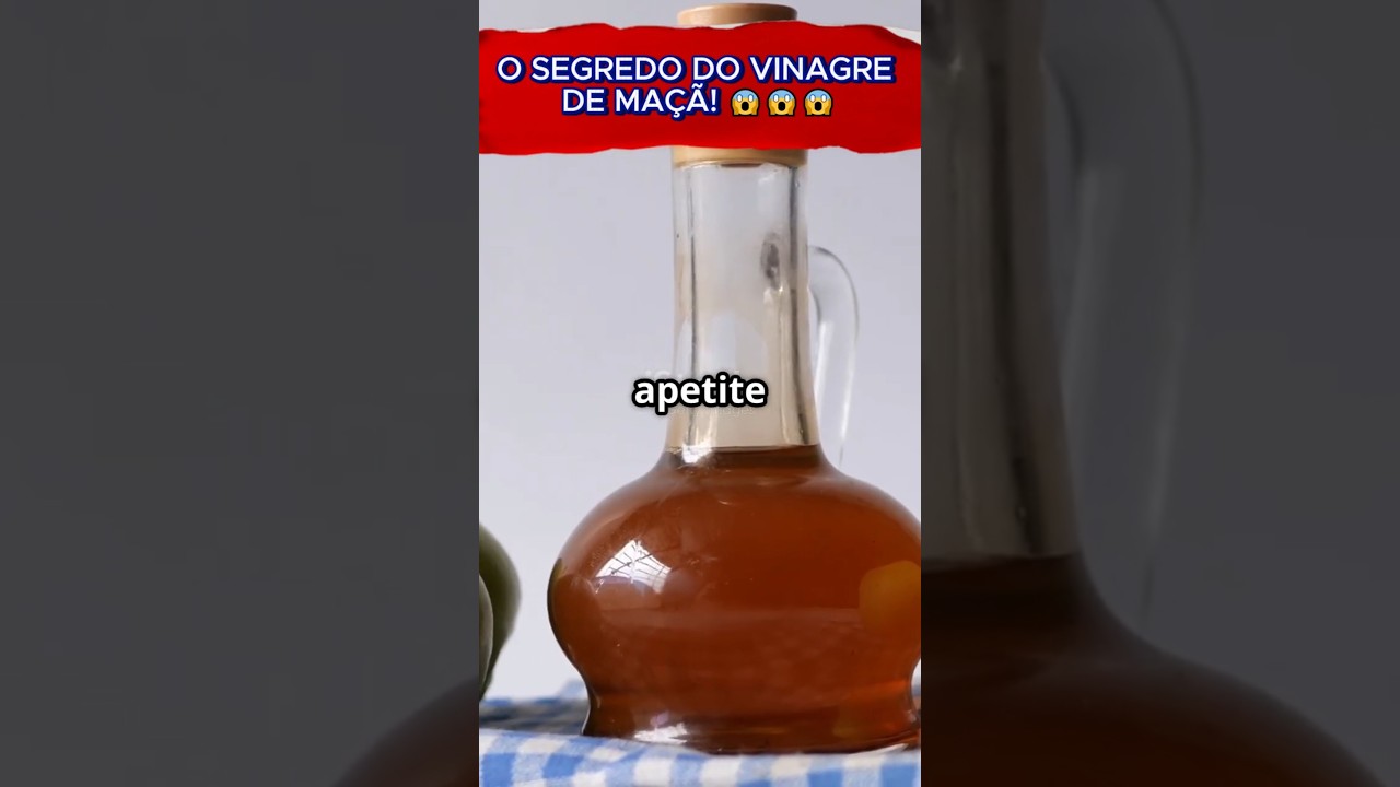 &Aacute;cido Ac&eacute;tico: Ningu&eacute;m Te Contou o Segredo do Vinagre de Ma&ccedil;&atilde;!