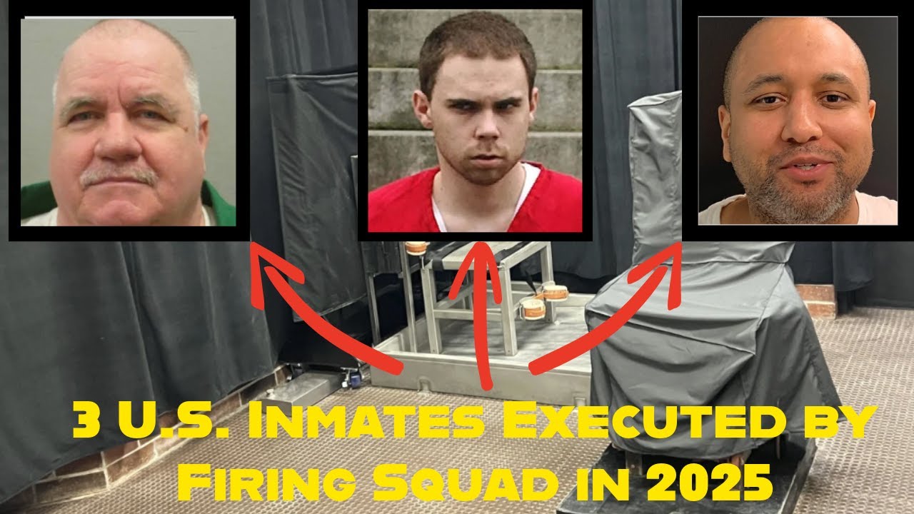 3 U.S. Inmates Executed by Firing Squad in 2025