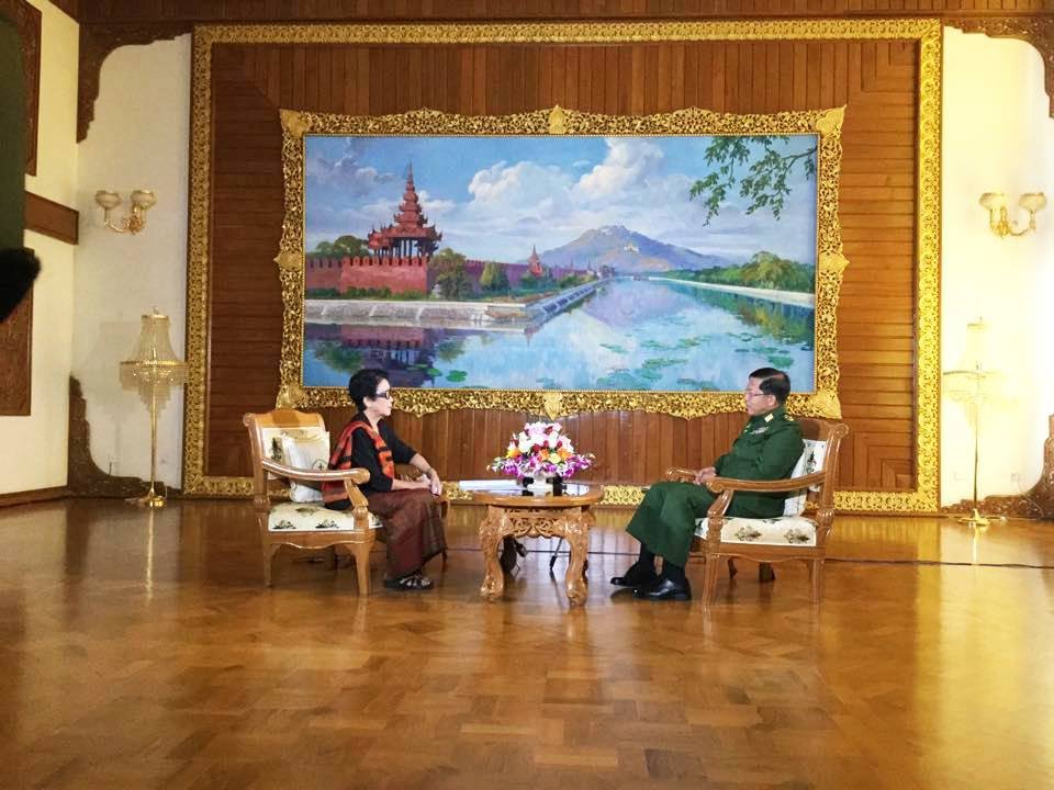 RFA Exclusive Interview with SG Min Aung Hlaing Part 2