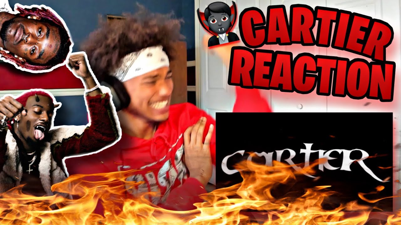 PSYCHED OUT! Playboi Carti - Cartier (feat. Lil Uzi Vert) [Official Video] | REACTION