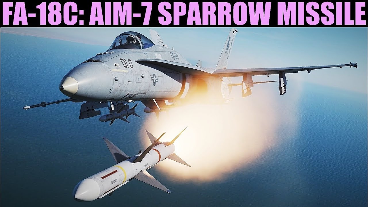 FA-18C Hornet: Учебное пособие по ракете Aim-7 Sparrow (FLOOD/STT) | DCS WORLD