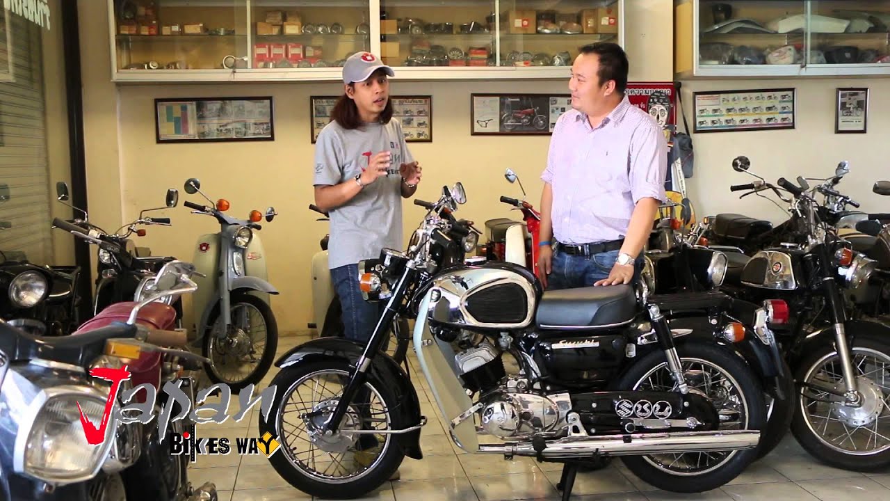 รายการ Japan Bikes Way ตอนที่66 เบรค3 คุณพน Suzuki K125 M1