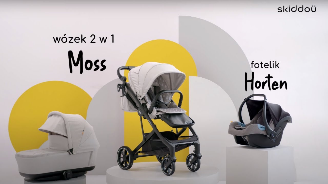 wózek 2 w 1 Moss - skiddoü