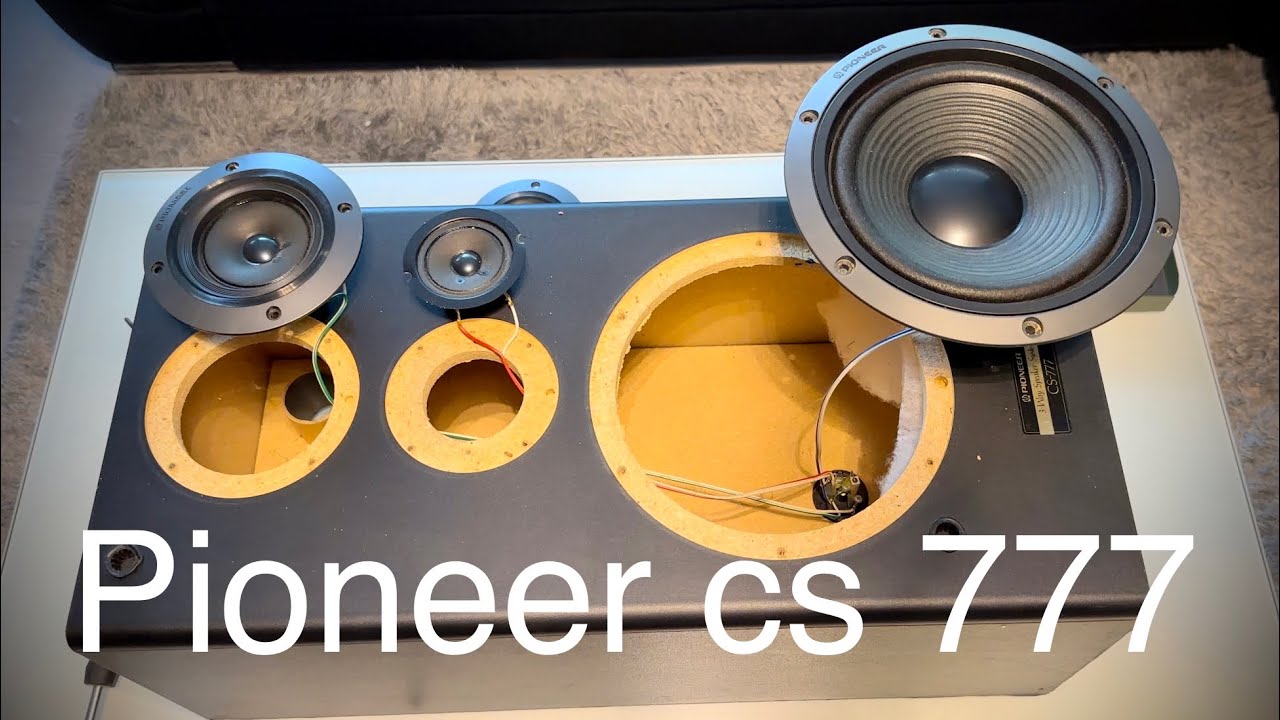 Pioneer cs-777 looking inside zaglądamy do środka