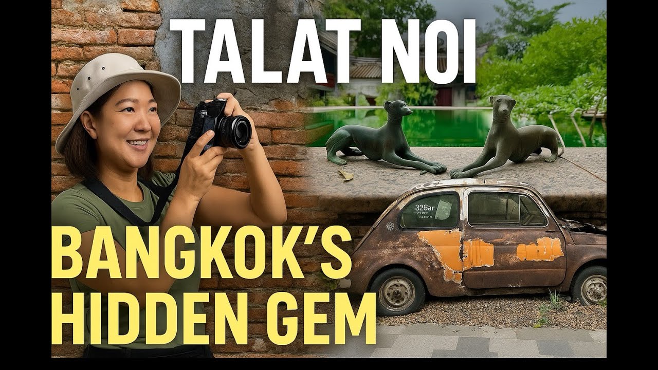 Hidden Bangkok: Talat Noi Walking Tour | Shrines, Street Art & Stories, Thailand (Jul'25)