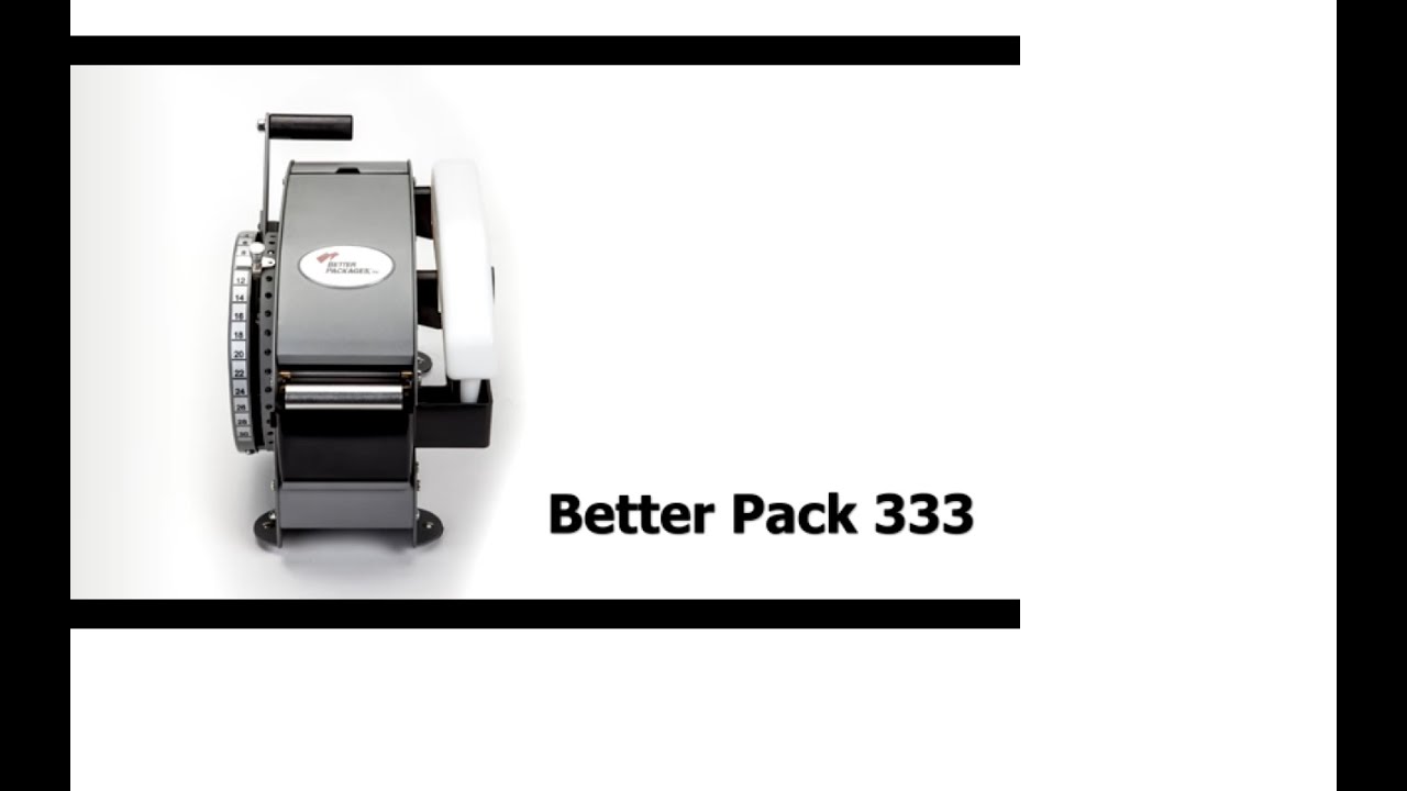 Better Pack 333 Set-up, Operation and Maintenance