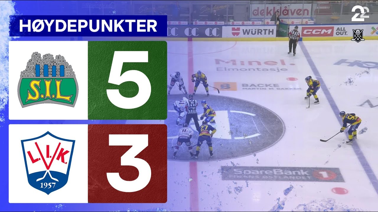 Storhamar 5 - 3 Lillehammer - Høydepunkter