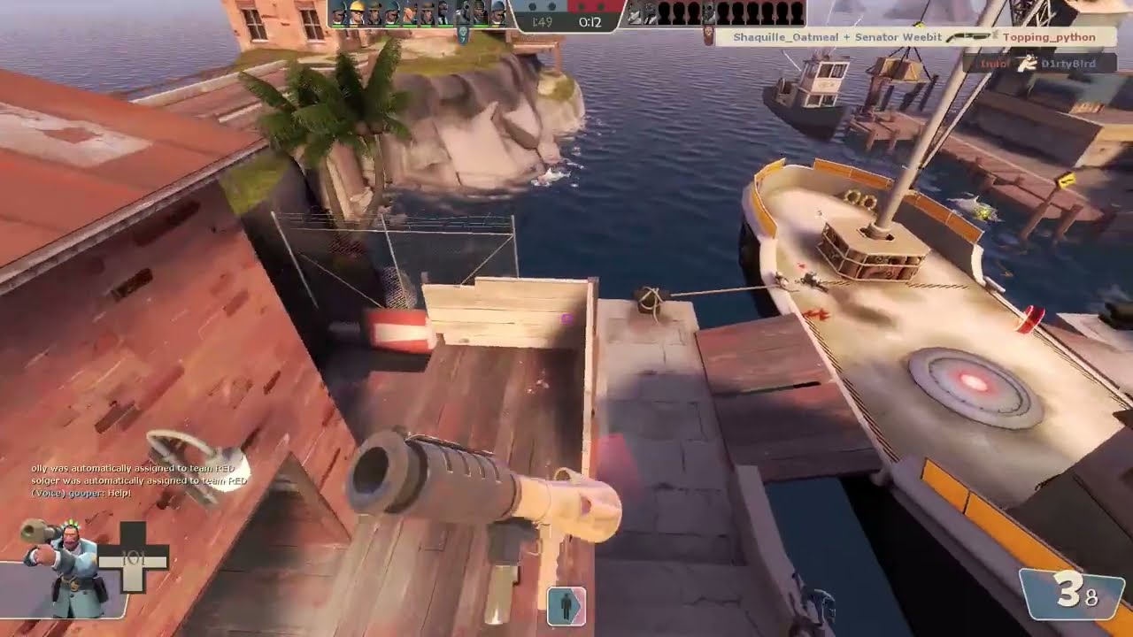Видео игрового процесса Team Fortress 2 (фрагменты трансляции)