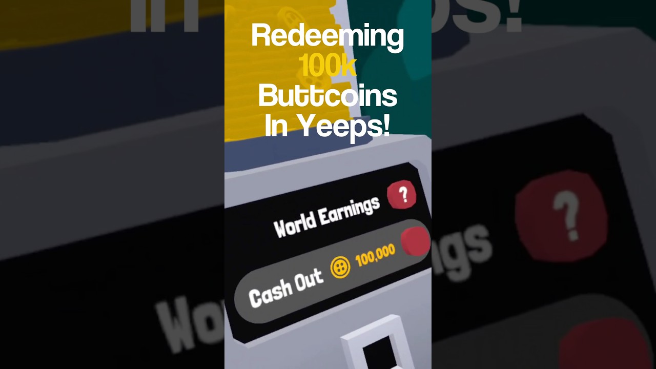 Обмен 100 тыс. Buttcoins в ура! #ура