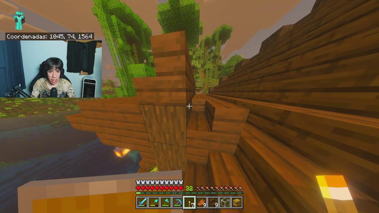 Minecraft (Marranos marros) | Ep 4 - Casa casi finalizada :D (DIRECTO)