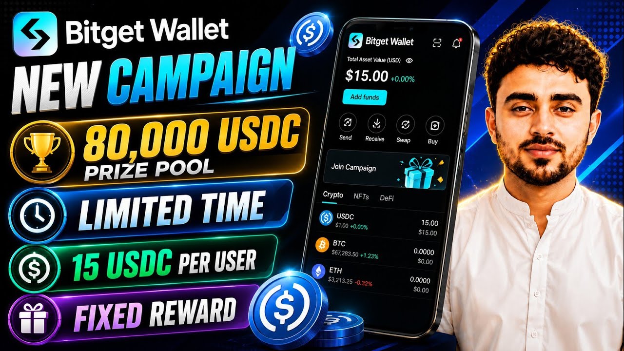 Bitget Wallet New Campaign || Bitget Wallet CFD Campaign || Bitget Wallet Fomo || Bitget Wallet Card