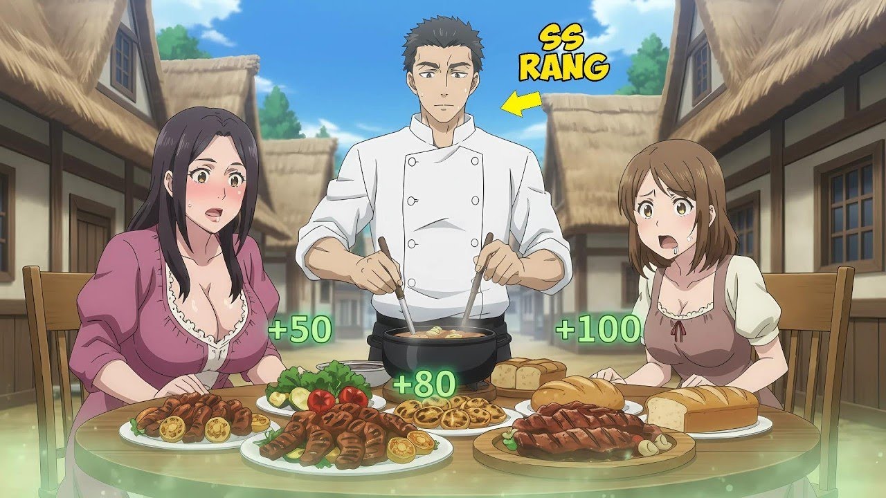 Rejeté du groupe car trop faible, mais il est un cuisinier légendaire avec cuisine niveau 99